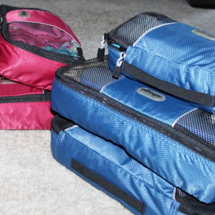 How to use packing cubes efficiently Treasured Family Travels